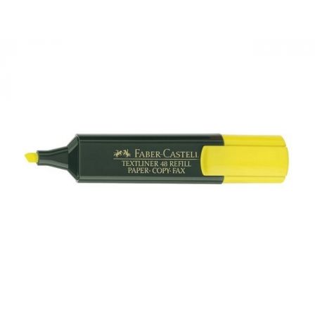 Faber Castell Textliner 48 Marcador Fluorescente Amarillo (Set de 10) Faber Castell Textliner 48 Marcador Fluorescente Amarillo (Set de 10)